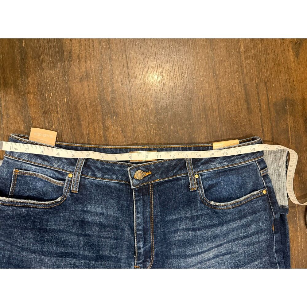 NWT KUT from the Kloth Sienna High Rise Straight Jean with Cuffed Bottom - Picture 3 of 7